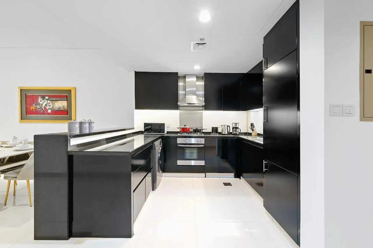 Homey 2Br Damac Maison Cour Jardin, Business Bay Dubaj 0*,